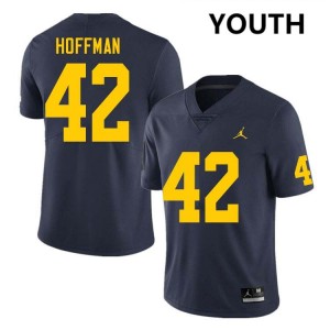 Jalen Hoffman Michigan College Football Limited Youth #42 Jersey - Navy 725145-828